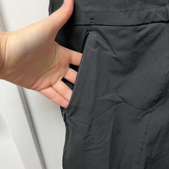 Lululemon Black Stretch Rib Pocketed Romper - Picture 6 of 8